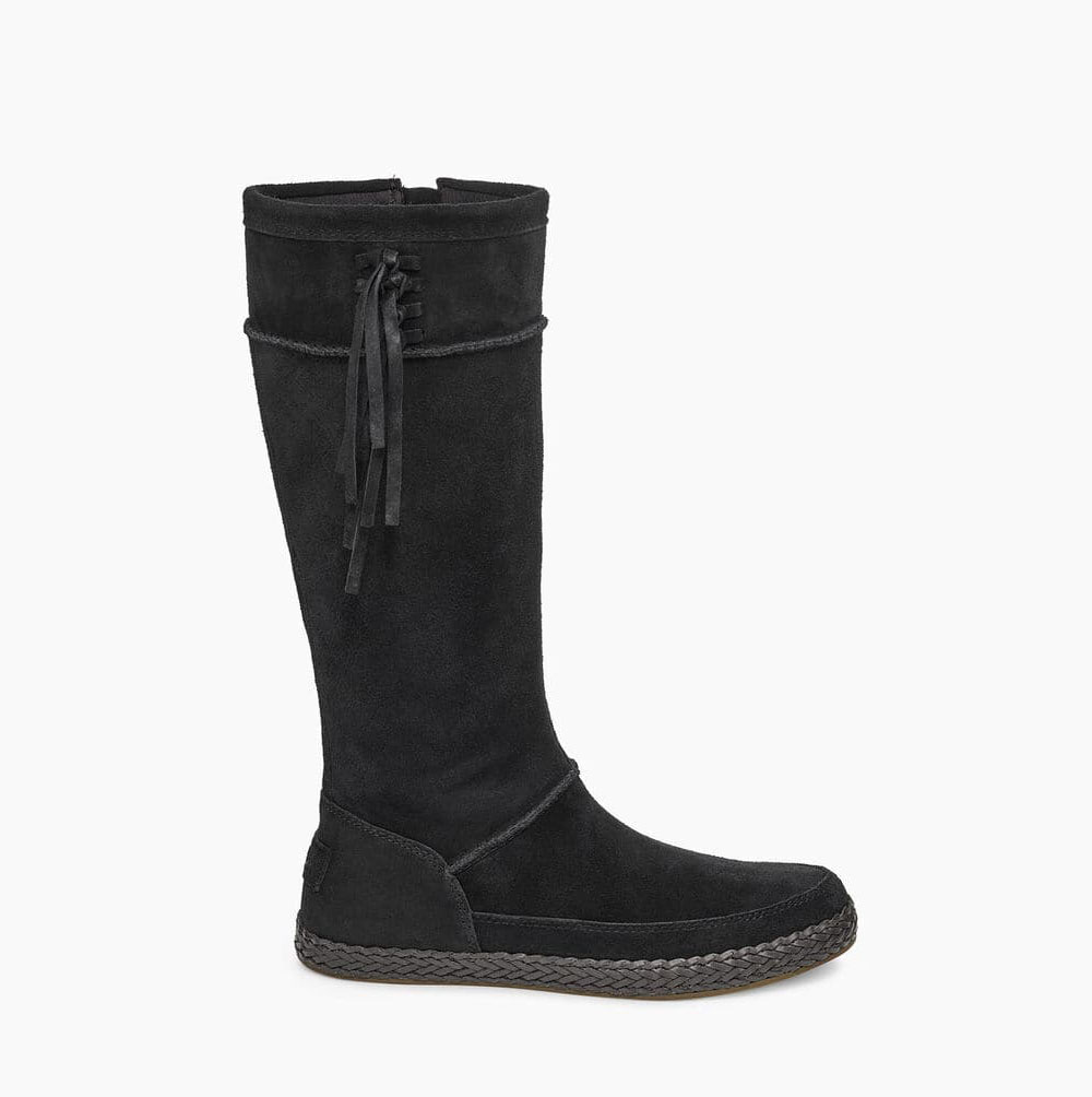 UGG Emerie Black Boots for Women (RLGF10859)